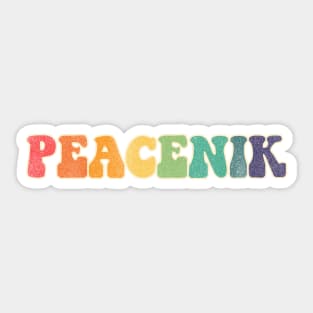 Peacenik Sticker